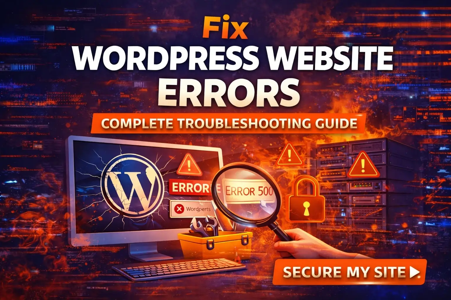 fix wordpress website errors troubleshooting plugin conflicts server errors database issues