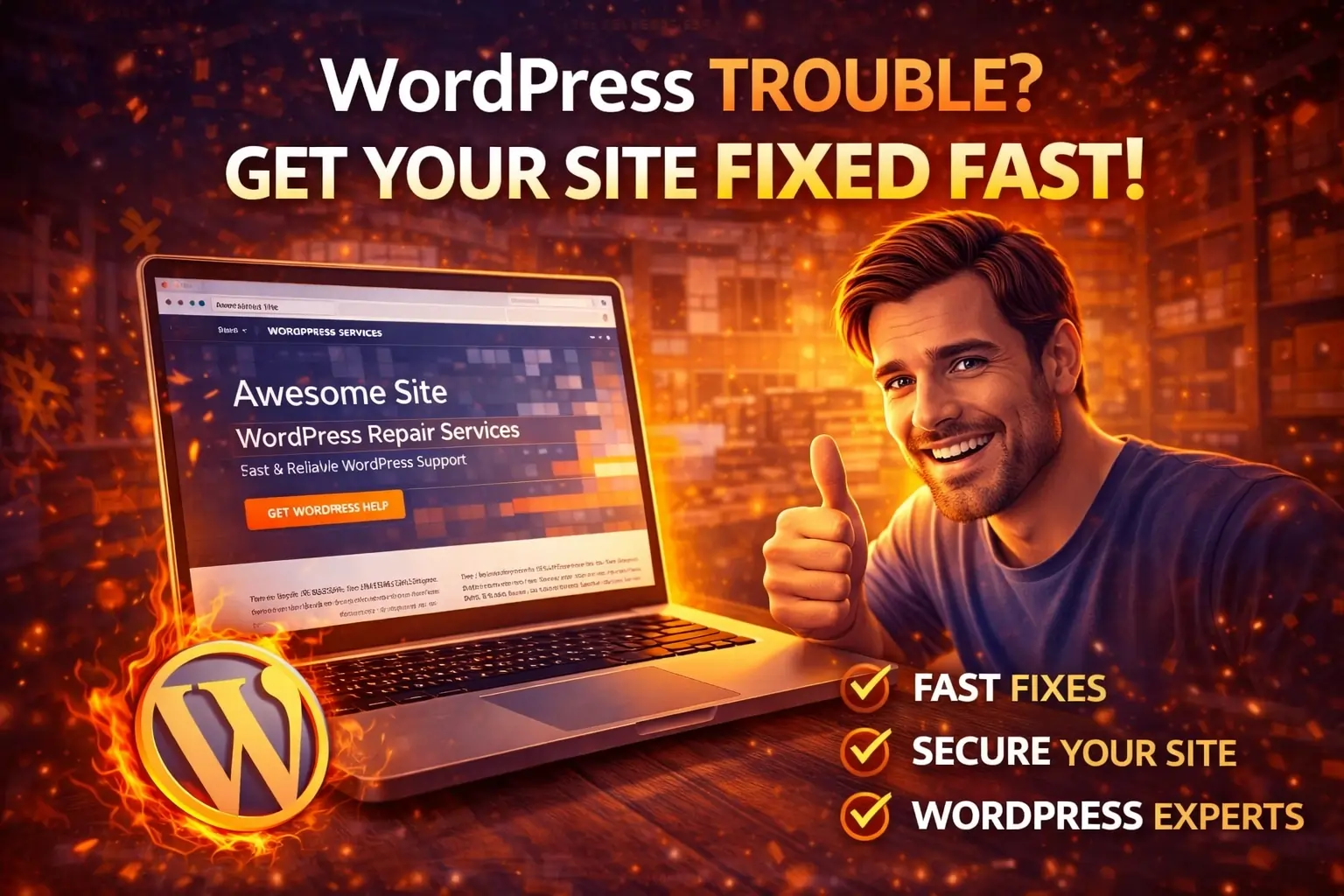 wordpress repair services fast fix website issues with expert support secure and reliable wordpress troubleshooting help